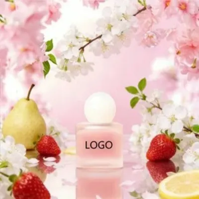 New Popular Factory Price Vanilla Perfume 50ml Women Fragrance Pink Bottle Creamy Texture