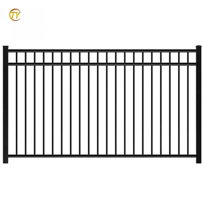 Outdoor Landscape Zinc Steel Guardrail for Lakeside Road Safety Barrier