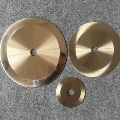 Copper Aluminum Foil Cutter Sharp Circular Customized Size Cutting Blade