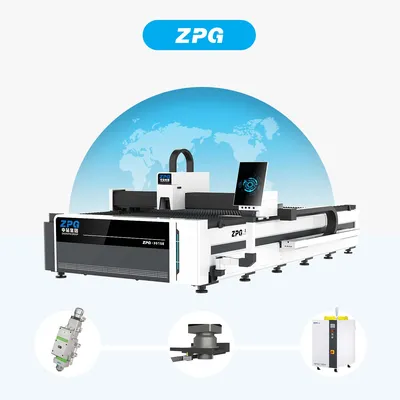 Iron Aluminum Steel Sheet Metal Cutter Carbon Steel Fiber Laser Cutting Machine
