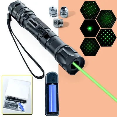 Green Laser Pointer with High Power - Ideal for Star Pointing