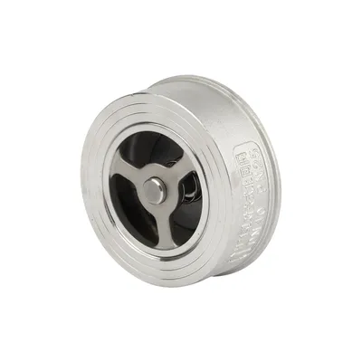 Vertical Polishing Type Wafer Lift Check Valve High Temperature DIN Standard