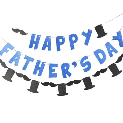 Colorful English Words Letter Happy Birthday Paper Bunting Decoration Garland Banners