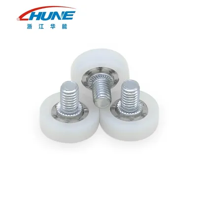 Premium Silent POS Cash Drawer Track Roller Nylon Wheel Hardware for Drawer