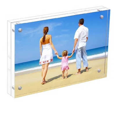 4X6 High Quality Picture Frame Magnetic Acrylic Photo Frame