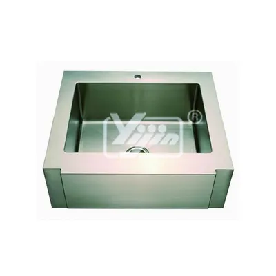 Hand Made Stainless Steel T-304 Apron Water Sink