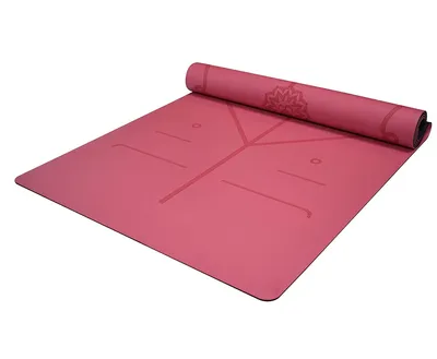 Eco Friendly PU Natural Rubber Yoga Mat with Yoga Mat Bag