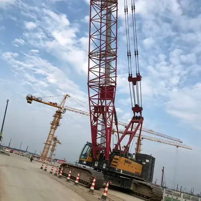 Customizable Medium-Tonnage High Lifting Height Wheeled Cranes with GS