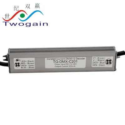 LED Light Constant Current LED Adapter Outdoor Waterproof DMX512 Decoder Module Driver