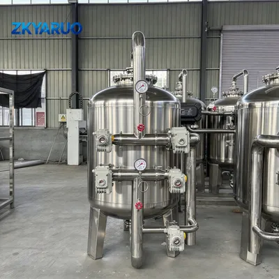 Heavy Duty Water Treatment Water Filter Water Purifier Machine Combined for Continuous Raw Water Treatment Work