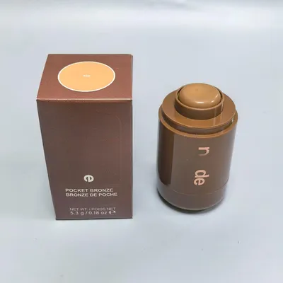 Portable Solid Bronzer Makeup Smooth Cream Formula for Quick Face Sculpting