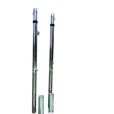Multi-Sport Uprights Stainless Steel Volleyball Pole Syestem