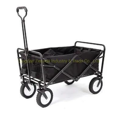 Heavy Duty Collapsible Folding Wagon Utility Outdoor Camping Garden Cart