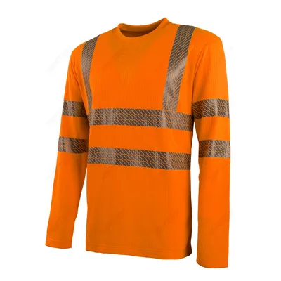 Hi-Vis Long Sleeve Industrial Safety Shirt Multi-Pocket Durable Reflective Tape OEM & Bulk Orders