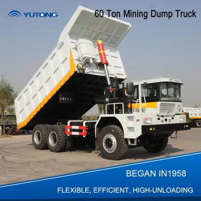 China New 60 Ton Mining Tipper Truck