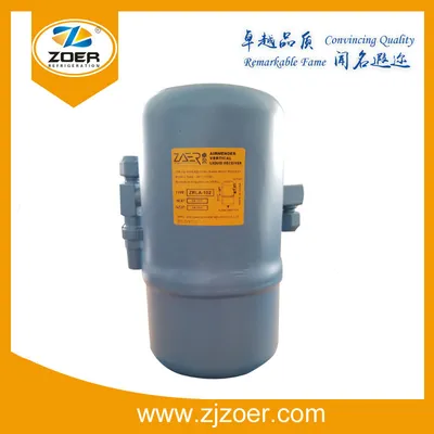 Zoer Good Quality Vertical Liquid Receiver for Refrigeration (ZRLA-102)