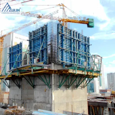 Concrete Round Column or Flat Wall and Column Steel Formwork Panel