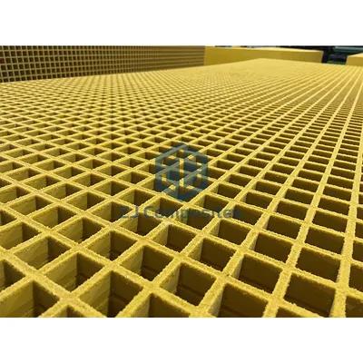 High Strength Longevity FRP Grating Fiberglass Grate for Tree Protection