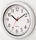 Plastic Water Proof Wall Clock Approve ISO9001 CE&RoHS 3288