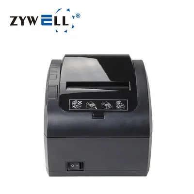 Thermal Receipt Printer USB RS232 80mm Paper Zy302 for Restaurant Kitchen Inkless POS Printer