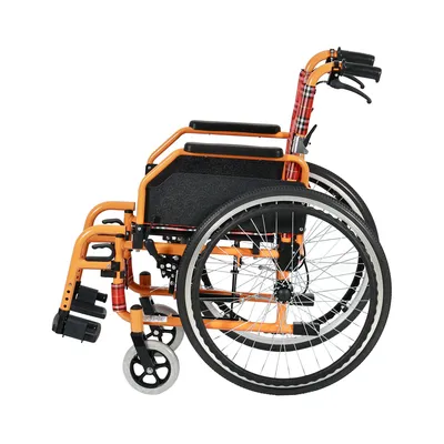 Durable Steel Frame Manual Wheelchair for Hospital and Clinic