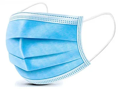 High Quality Outdoor Protective Disposable Non Woven 3ply Face Mask