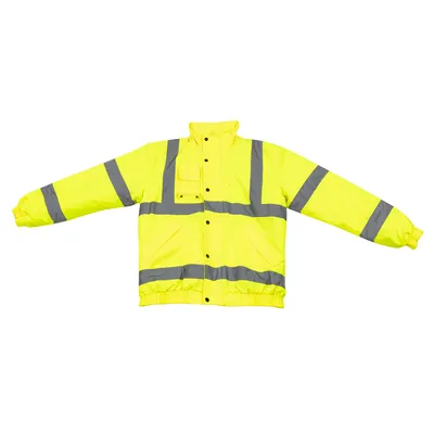 Men's High Visibility Bomber Jacket Coat