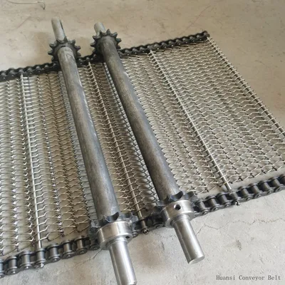 Bread Factory Chain Mesh Conveyor Belt in Stainless Steel 304/316