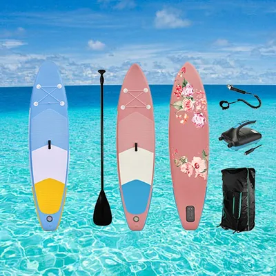 Custom Surfboard Made in China Long Inflatable Standup Board Paddle