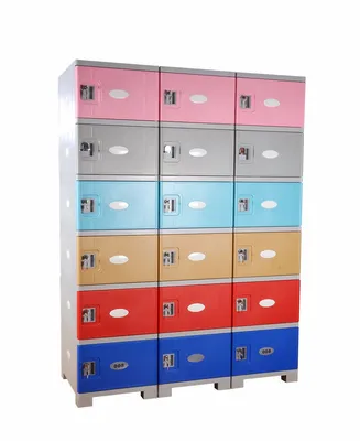 Locker Furniture Room Plastic Locker with Lock