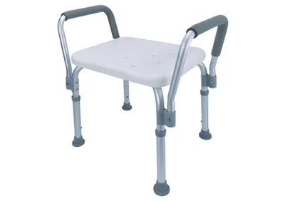 Durable Adjustable Armrest Bath Bench with Adjustable Armrest