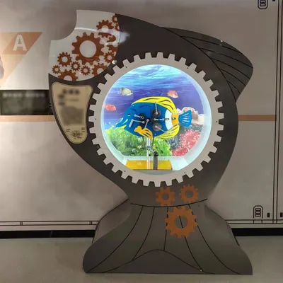 Mechanical Fish Exhibit: Top Stem Learning Experience & Interactive Bionic Science Display Mechanical Fish Model Custom Models