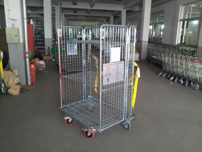 Warehouse Logistic Cargo Cart Trolley Storage Tool Car