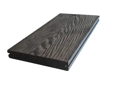 Deep Embossed Wood Grain WPC Composite Decking Outdoor