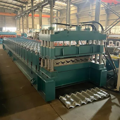 Factory Customized Glazed Metal Roof Tile Roll Forming Machine
