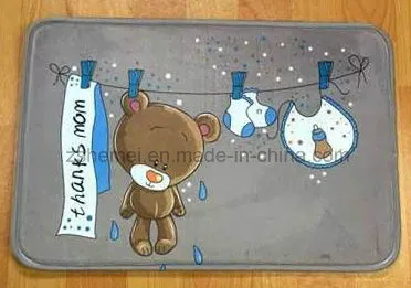 Non-Slip Bath Floor Mat, Hot Sell Door PVC Floor Mat