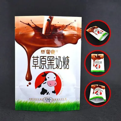 Transperant Stand up Plastic Bag for Candy Package with Zipper