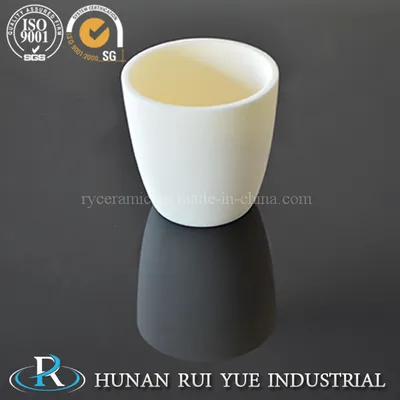 High Temperature Ceramic Crucible Alumina Crucibles Boat for Tube Furnace