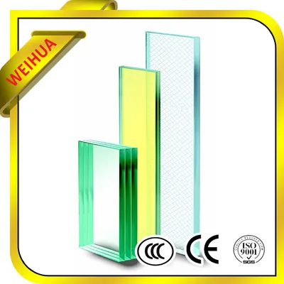 Clear and Colored Safety Laminated Glass