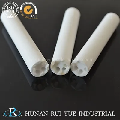 99.7% High Purity Al2O3 High Temperature 1800c Ceramic Tubes