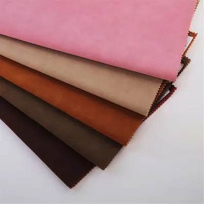 Fine Comfortable Eco Friendly Micro Suede Synthetic Leather