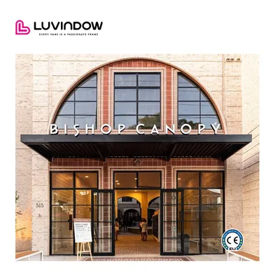 as Per Customer's Drawing Anti-Theft Glass Entrance Curtain Wall Door