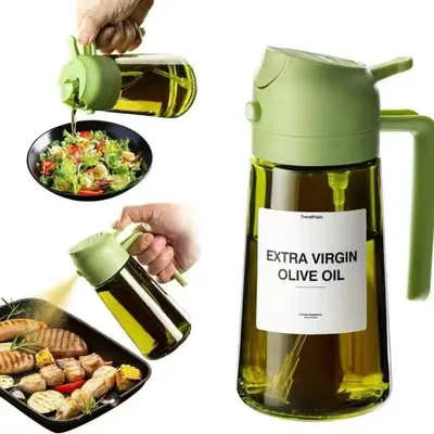 High Quality Atomized Oil Control 2-in-1 Oil Sprayer for Kitchen