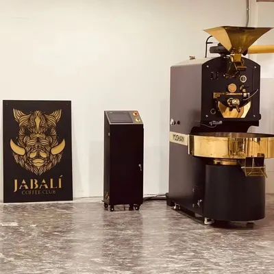 Yoshan 5kg 6kg 10kg 12kg 15kg Coffee Roaster Electric Coffee Roasted Probat Industrial Coffee Roasting Machines