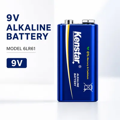 9V 6lr61 Alkaline Battery Manufacturer Wholesale OEM