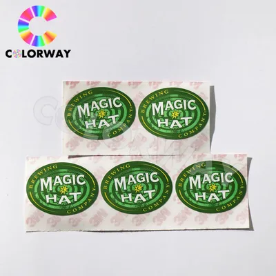Custom Printed Roll Bottle Food Sticky Label