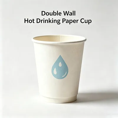 Disposable 4oz 6oz 8oz 10oz Hot Coffee Paper Cup