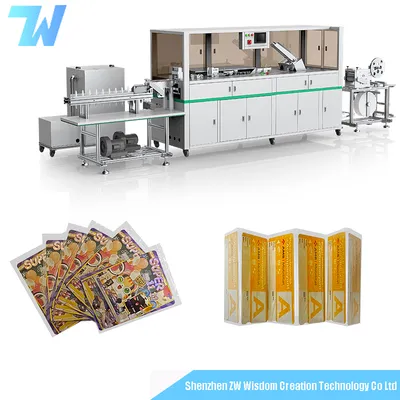 Fully Automatic Plastic Card Bag Machine Packing Machine for Small Business