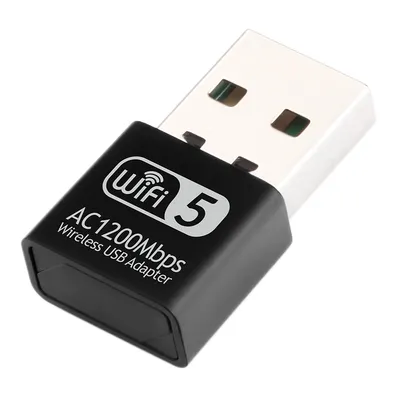 802.11AC 1200Mbps Dual Band 5g/2.4G WiFi USB Adapter for PC Desktop Laptop Mac Windows WiFi USB Network Adapter