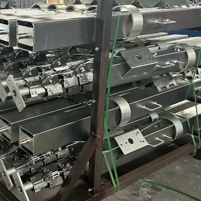 Australian-Compliant Mobile Light Tower Chassis – OEM Steel Frame Supplier"